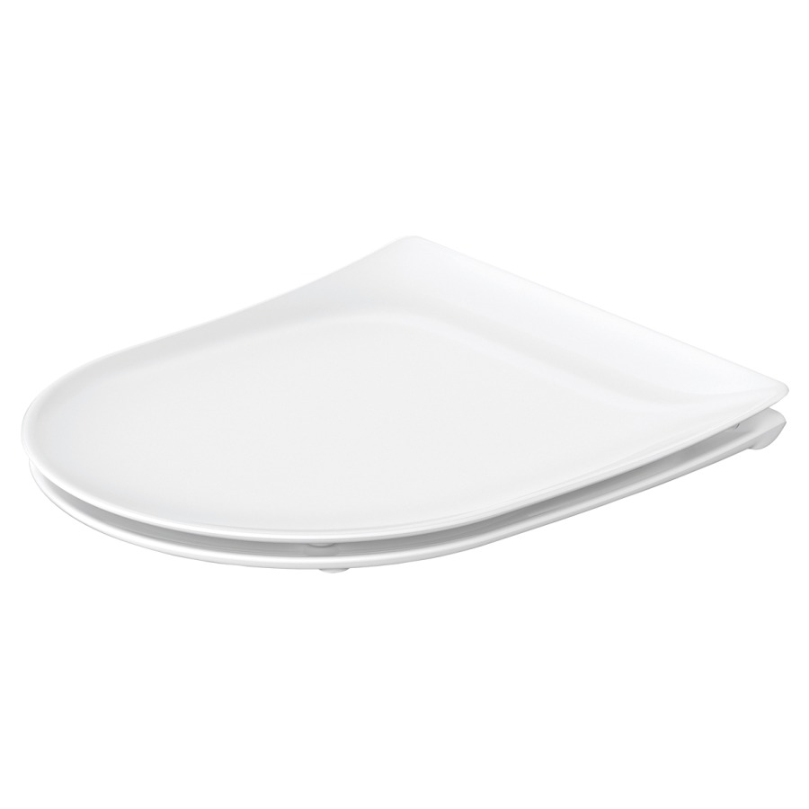 Siège de WC Soleil by Starck Compact a. couvercle