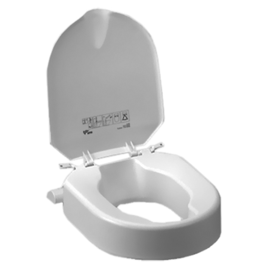 Siège de WC Hi-Loo avec couvercle
