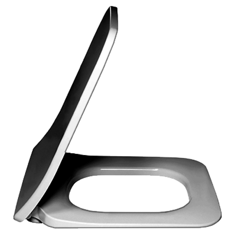 Siège de WC Architectura SlimSeat avec couvercle