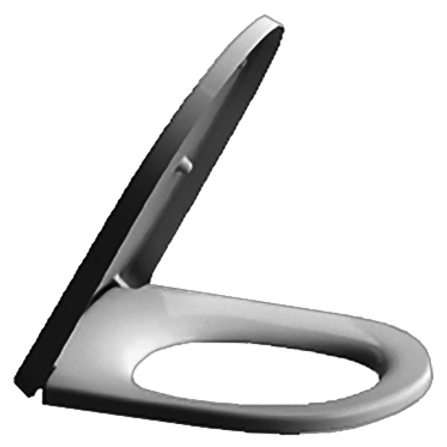 Siège de WC ARCHITECTURA
avec couvercle, quick-release
softclosing, pour 342 238