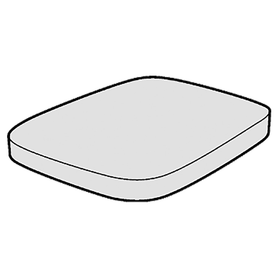 Siège de WC RENOVA PLAN
avec couvercle
abaissement automatique
charnières métalliques, pour
342 330/362/364