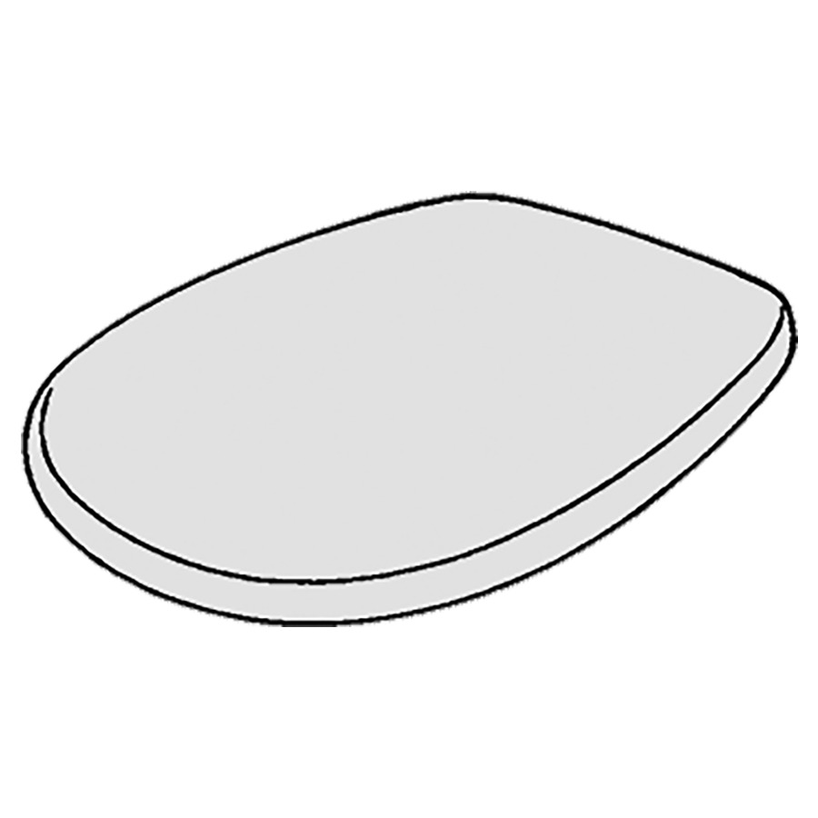 Siège de WC RENOVA
avec couvercle
charnières métalliques
pour 343 414/415/416