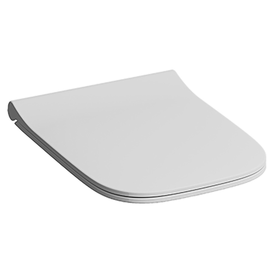 Siège de WC SMYLE SQUARE
design slim, forme sandwich
avec couvercle, avec
abaissement automatique
QuickRelease, fixation depuis
dessus