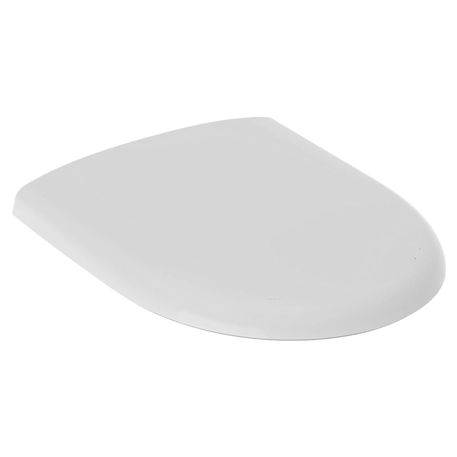 Siège de WC RENOVA
avec couvercle, abaissement
automatique, fixation
depuis dessus, Quick Release