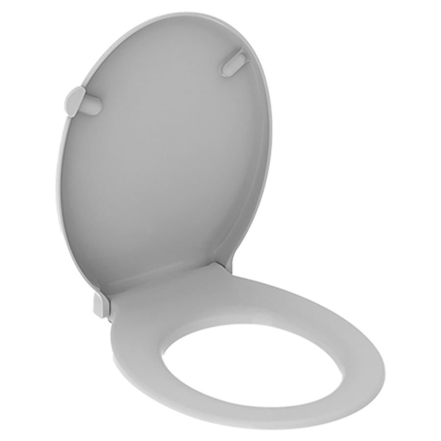 Siège de WC RENOVA COMFORT
avec couvercle, adapté PMR
fixation depuis dessus