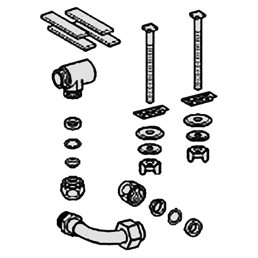 Set raccordement support WCdouche AquaClean 4000