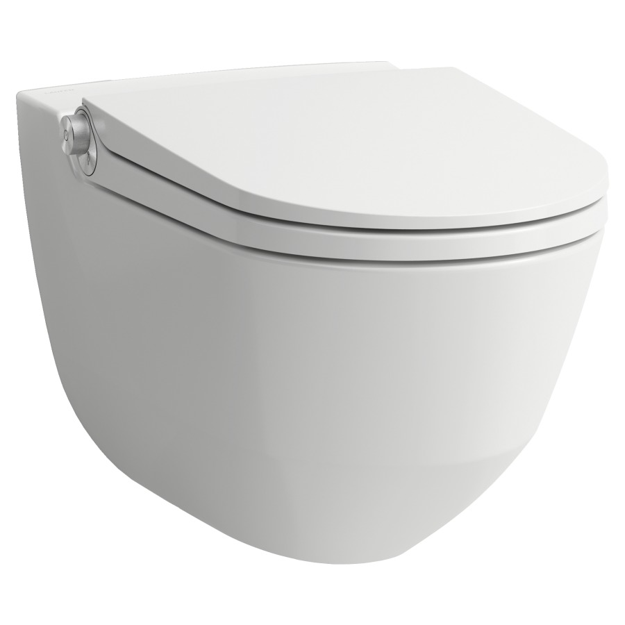 WCdouche CLEANET RIVA UP
cuvette murale en céramique
télécommande, contrôleur de
fonction de douche, matériel
de fixation et de raccordement
manchette d'écoulement, siège
avec couvercle, abaissement
automatique, 220-240 V