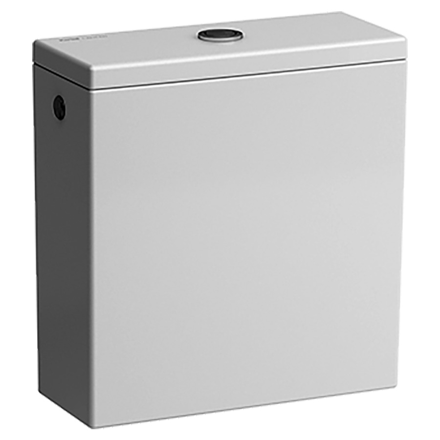 Chasse d'eau KARTELL LAUFEN
céramique, Dual-Flush
commande à deux quantités
entrée d'eau latérale à droite
ou à gauche