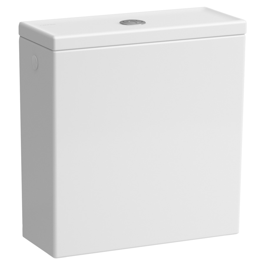 Chasse d'eau THE NEW CLASSIC
céramique, Dual-Flush
commande à deux quantités
entrée d'eau derrière au
milieu, avec garniture
intérieur
