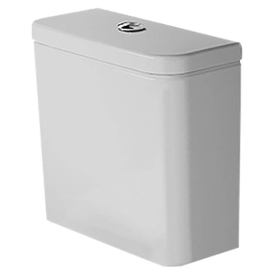 Chasse d'eau DURAVIT No. 1
céramique, entrée d'eau
à droite ou à gauche
garniture intérieure Dual-
Flush, rinçage 4,5/3 litres