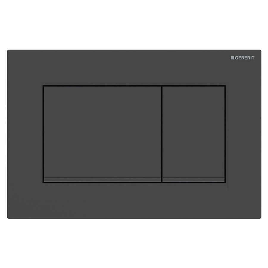 Plaque de déclenchement Sigma20 angulaire
Plastique, commande à deux 
quantités par devant