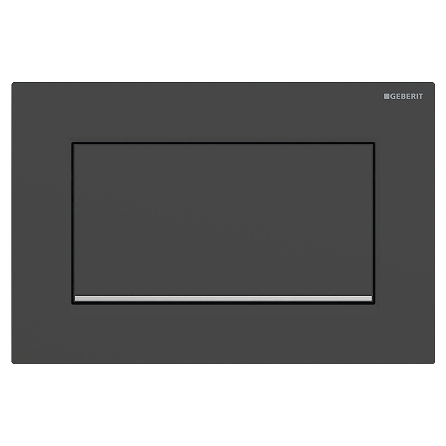 Plaque de déclenchement Sigma10 angulaire
zinc moulé, commande 
rinçage-stop par devant, à visser