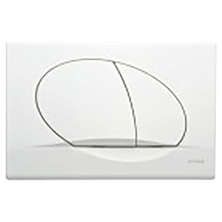 Plaque de déclenchement Ovate Duo-2M