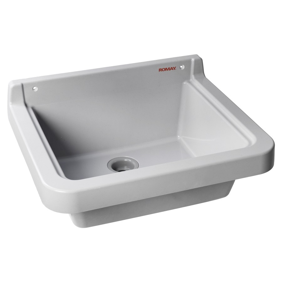 Ausgussbecken ROCLASSICO 47
47 x 38 cm, Kunststoff
Standrohrventil 1 1/2"