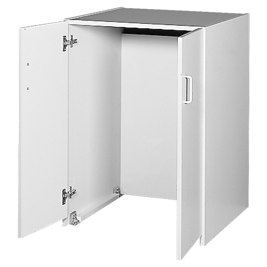 Armoire inf. ROMAY-CLASSIC
65 x 60 x 89 cm
position au sol
corps, pieds
réglables, pour corbeille à
linge 431 019, sans tablette
de travail 431 008
pour 431 006/07