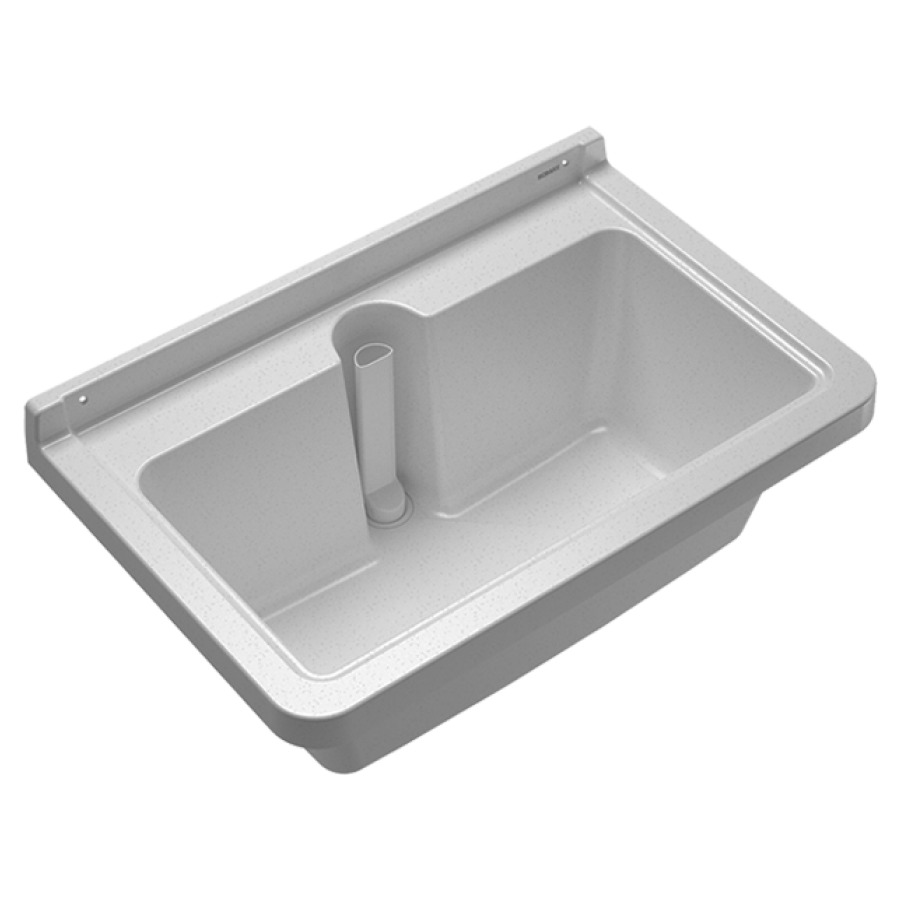 Bac à laver ROCLASSICO 83
83 x 53,5 cm
matière synthétique
soupape à surverse 1 1/2"
derrière au milieu