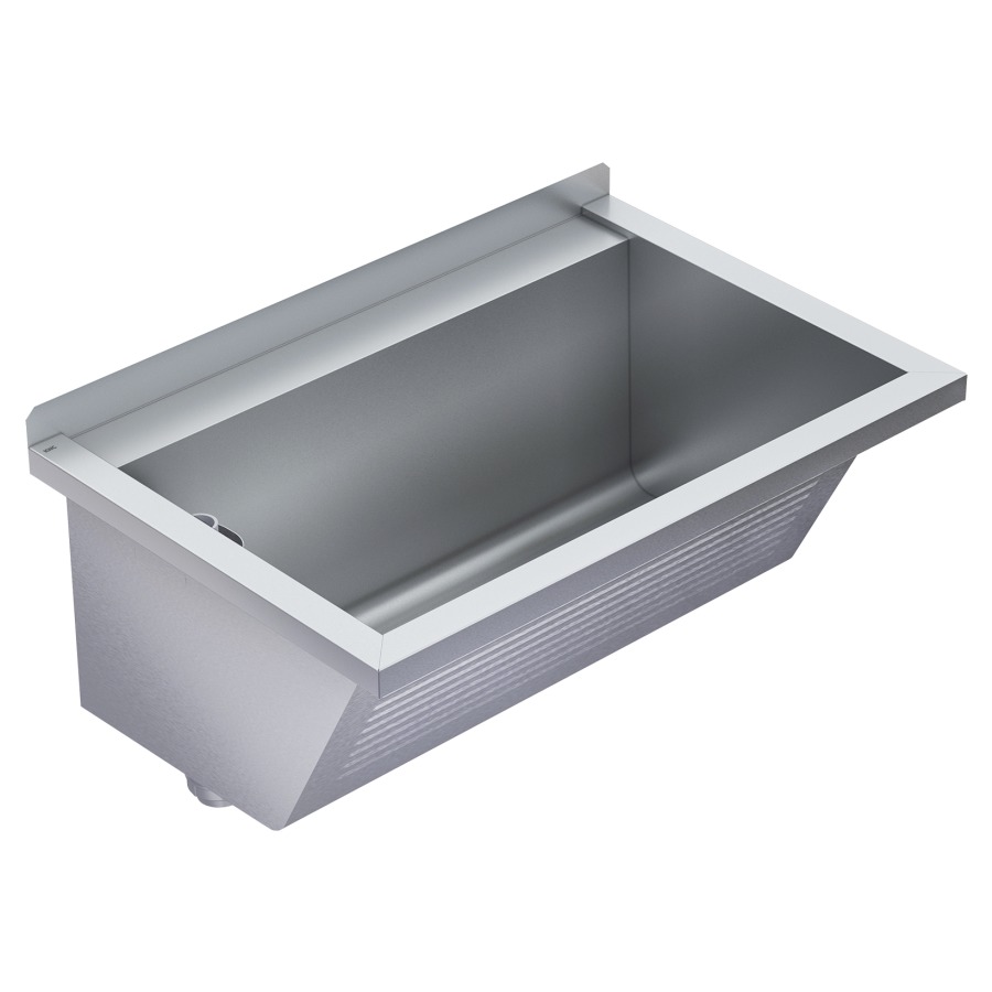 Bac à laver SIRIUS BS313N
75 x 50 cm, acier au nickel
chrome, soupape à surverse
1 1/2" à gauche