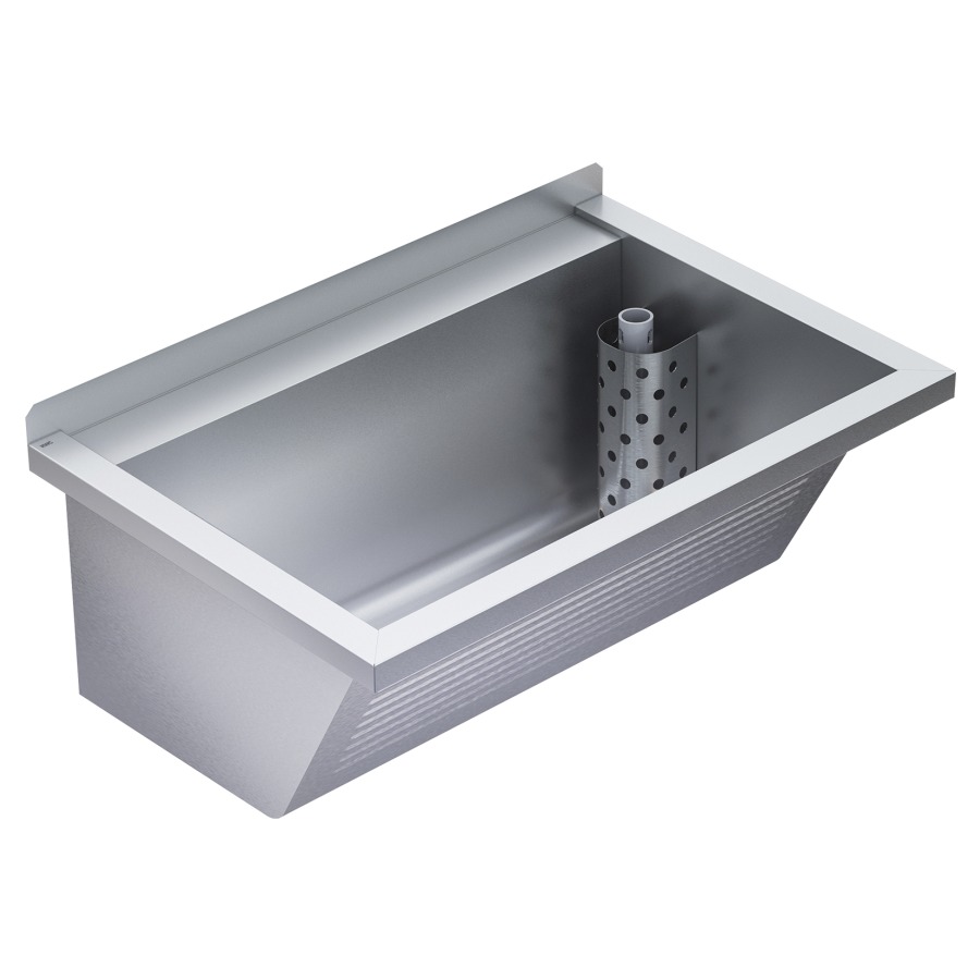 Waschtrog SIRIUS BS314N
75 x 50 cm, Chromnickelstahl
Standrohrventil 1 1/2" rechts