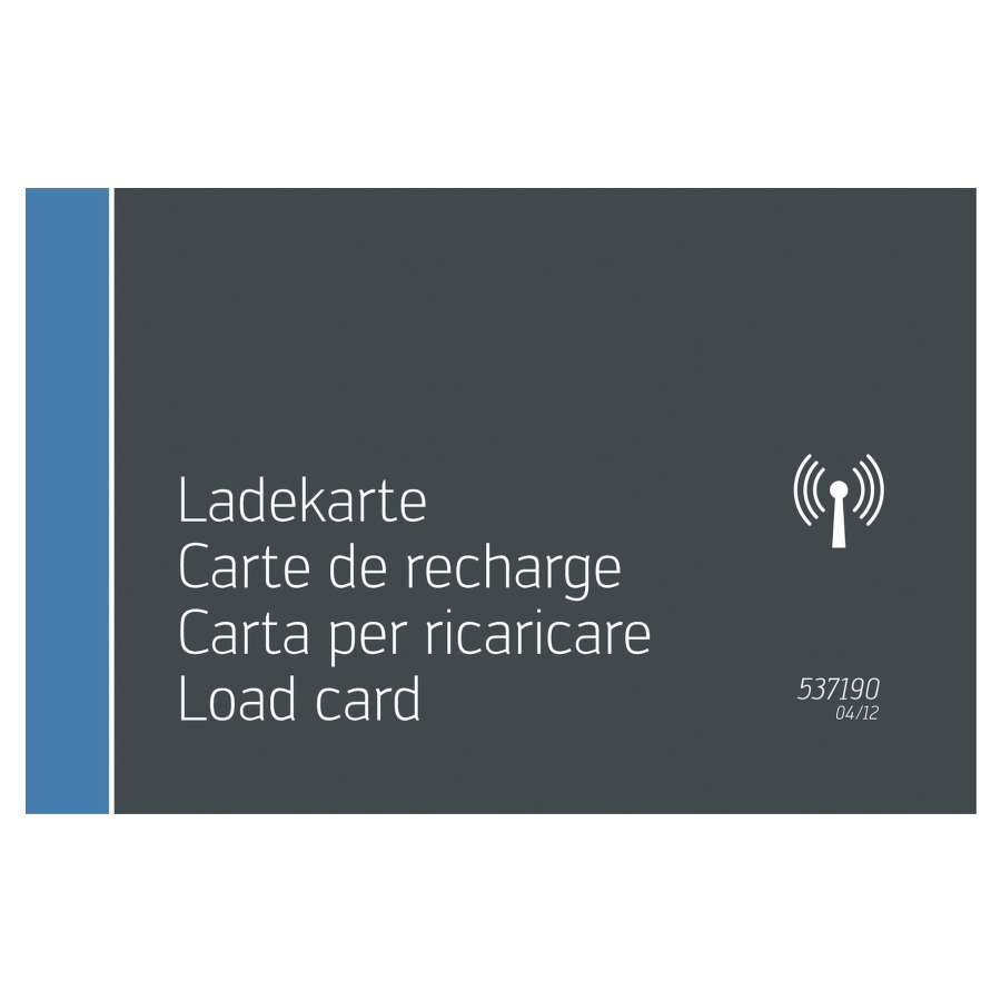 Carte de chargement Schulthess