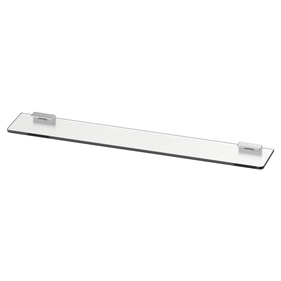 Tablette CHIC 22
60 cm, verre mat, avec console
force verre 8 mm, montage
Adesio pour collage ou perçage
avec matériel de fixation
sans colle SikaFast