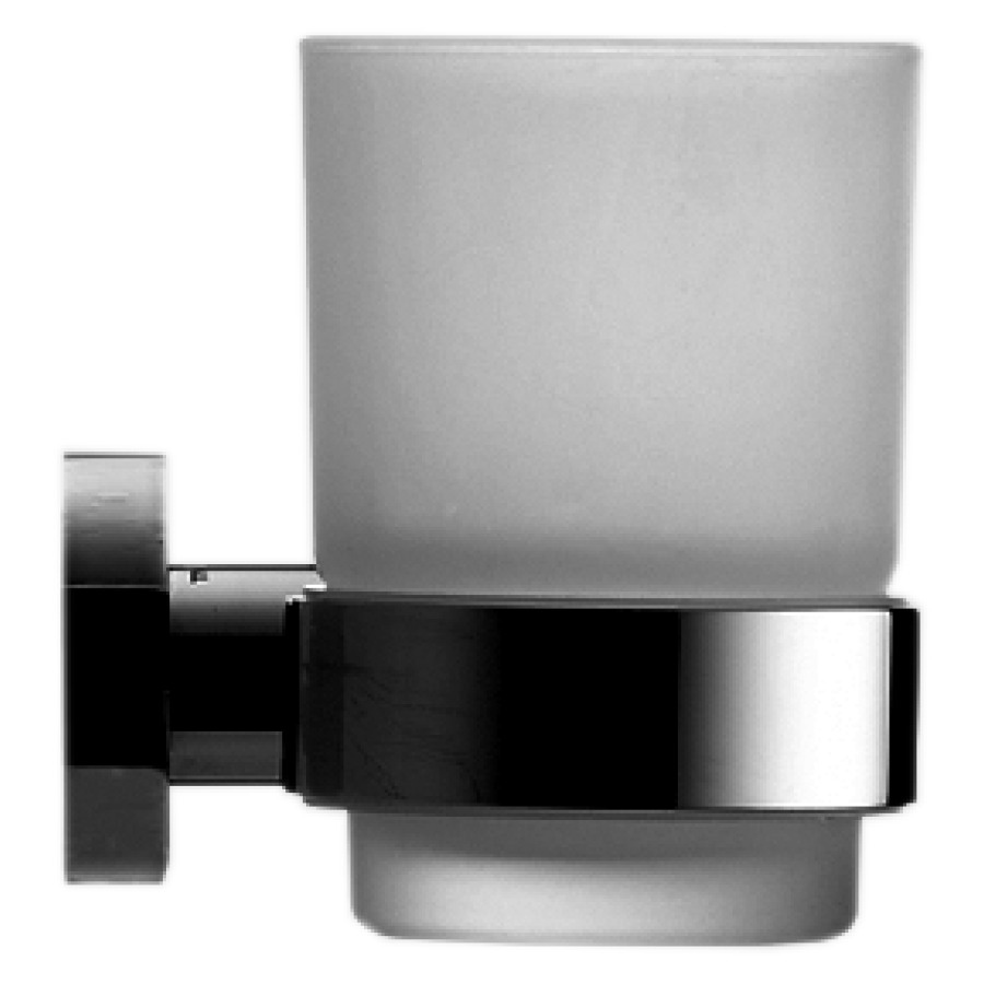 Porte-verre D-CODE
verre cristal mat, à droite