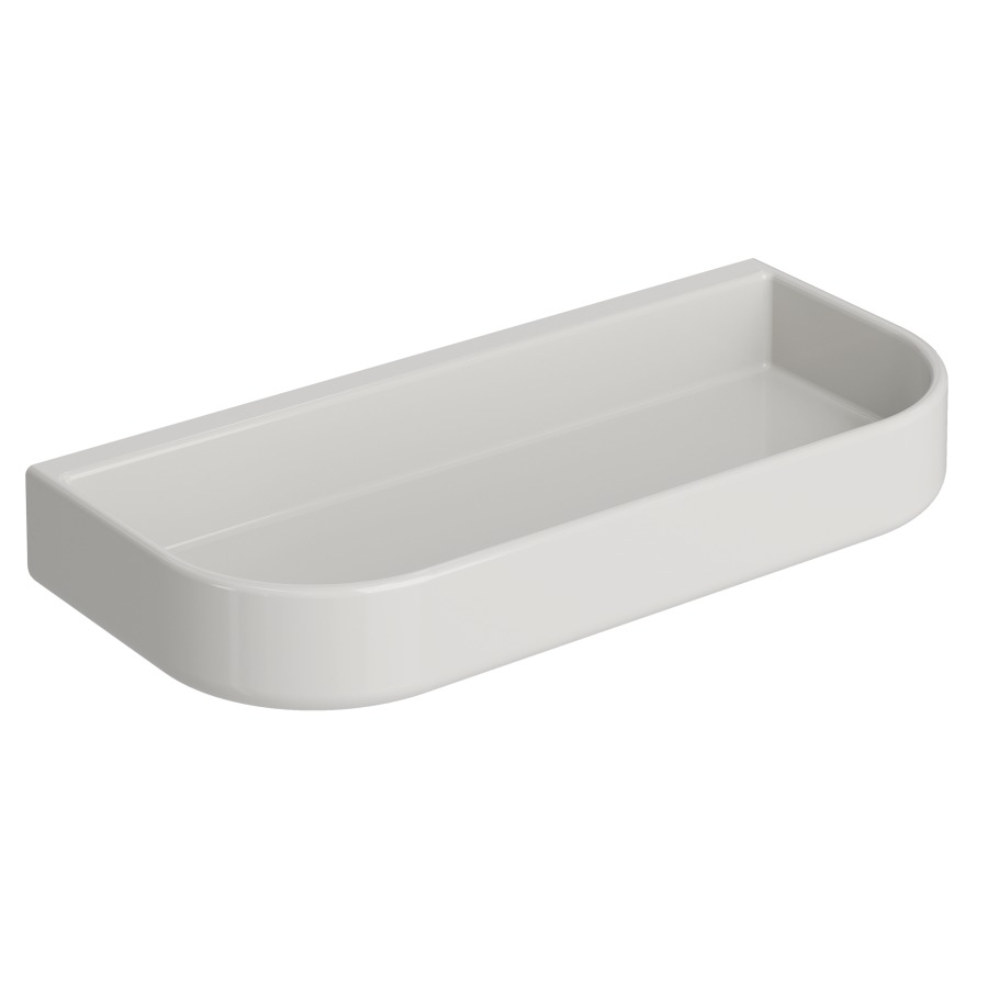 Jatte HEWI 477/801
L 25 cm, P 11,5 cm
support murale, 2 trous