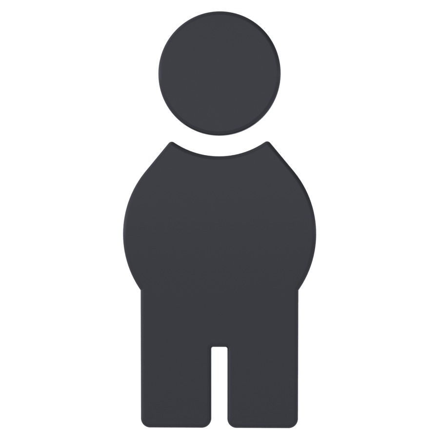 Symbole HEWI 477/801 Hommes