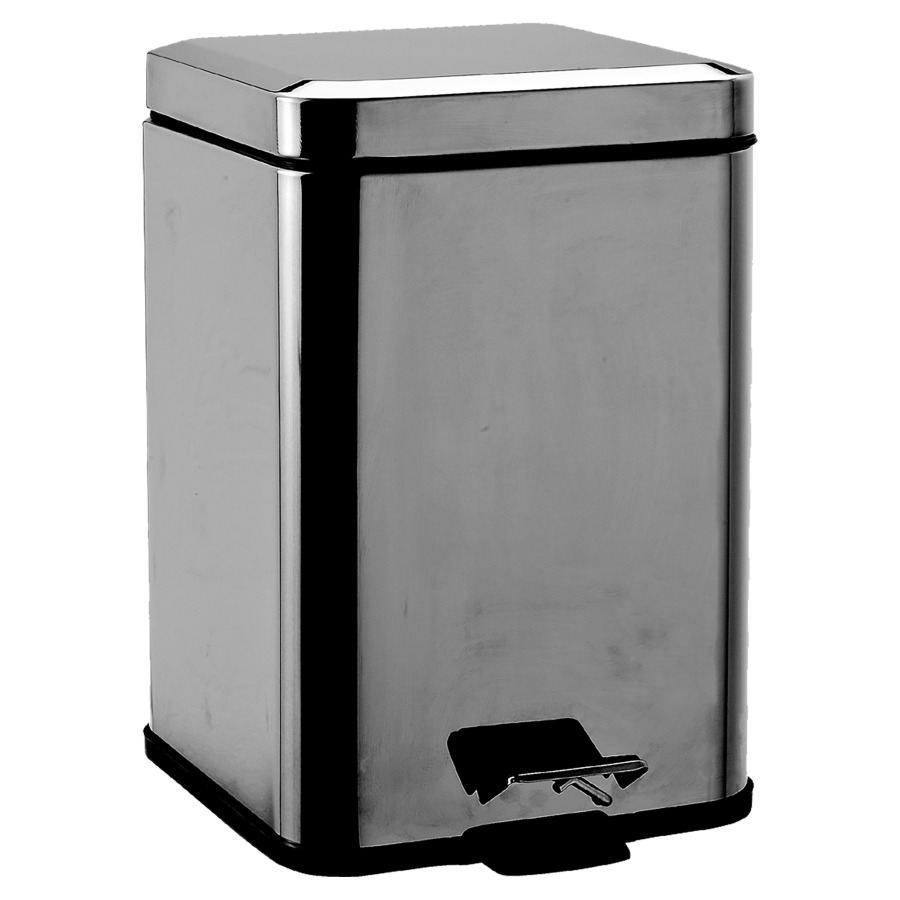 Boîte à ordures EXPORT
contenance 5 litres, L 20 cm
H 29,5 cm, P 20 cm, couvercle
avec commande par pédale
