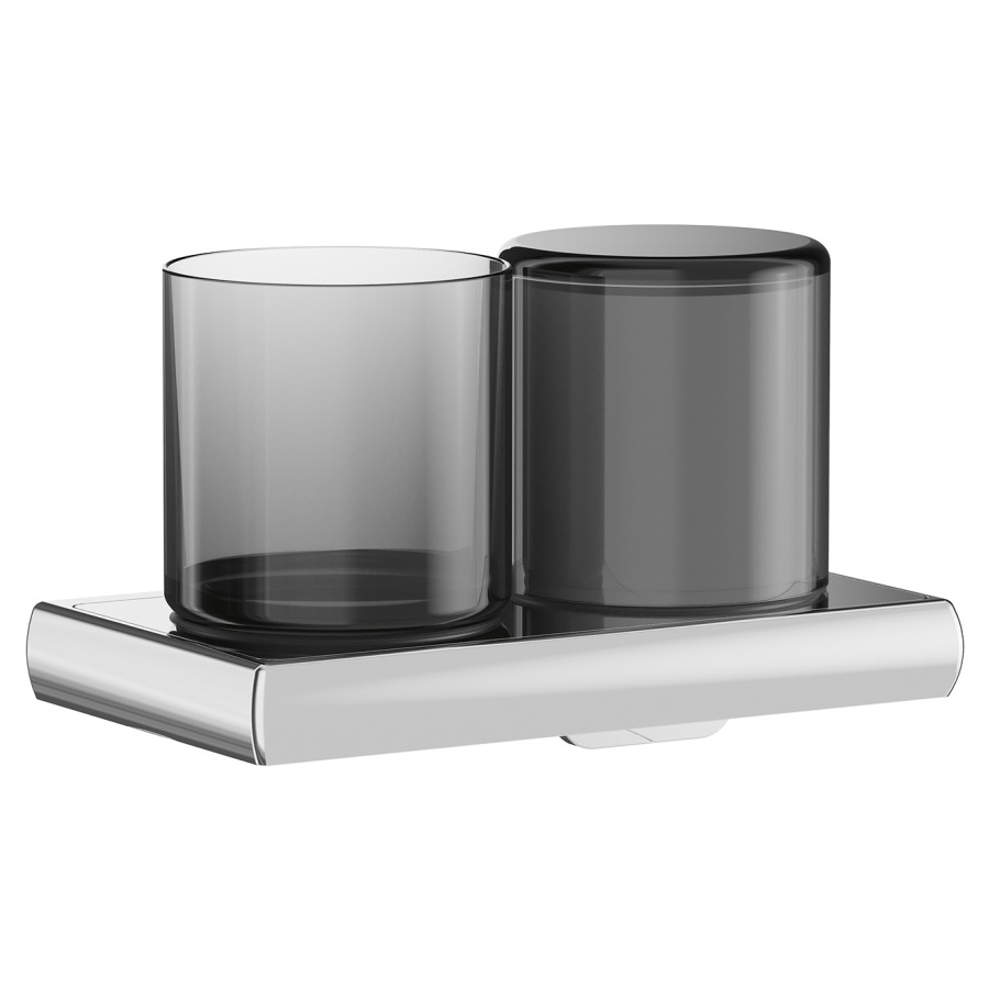 Distributeur de savon/Porte-verre Claire