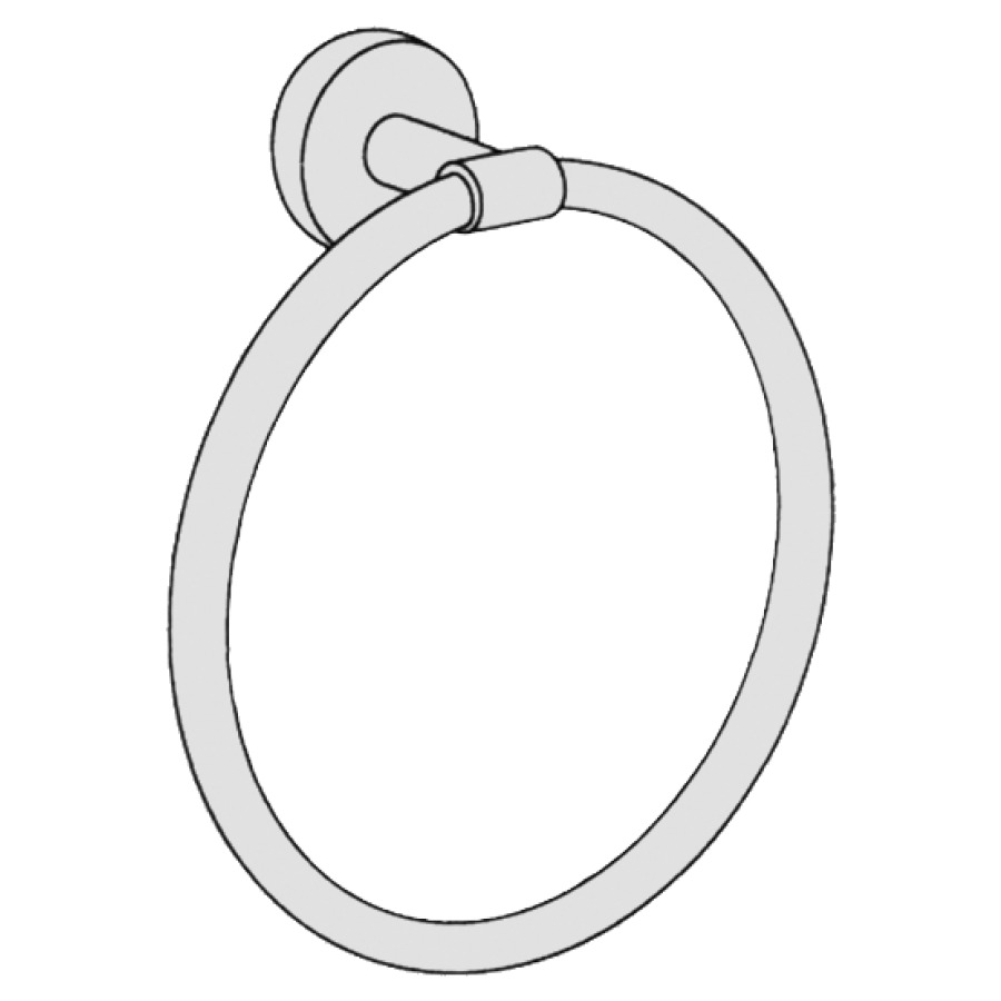 Porte-serviette à anneau Gealuna