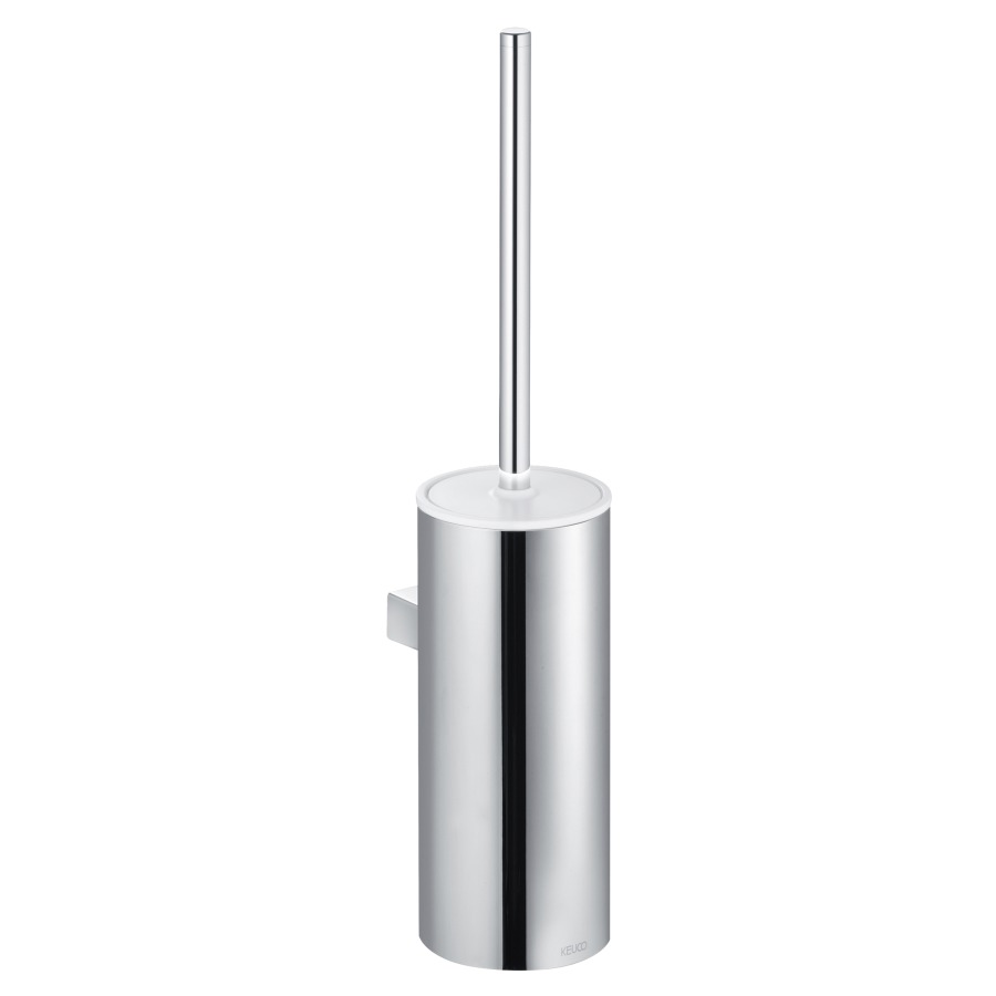 Porte-balai de WC COLLECTION
MOLL, jatte en matière
synthét opaque, couvercle
brosse seule de rechange
récipient chromé