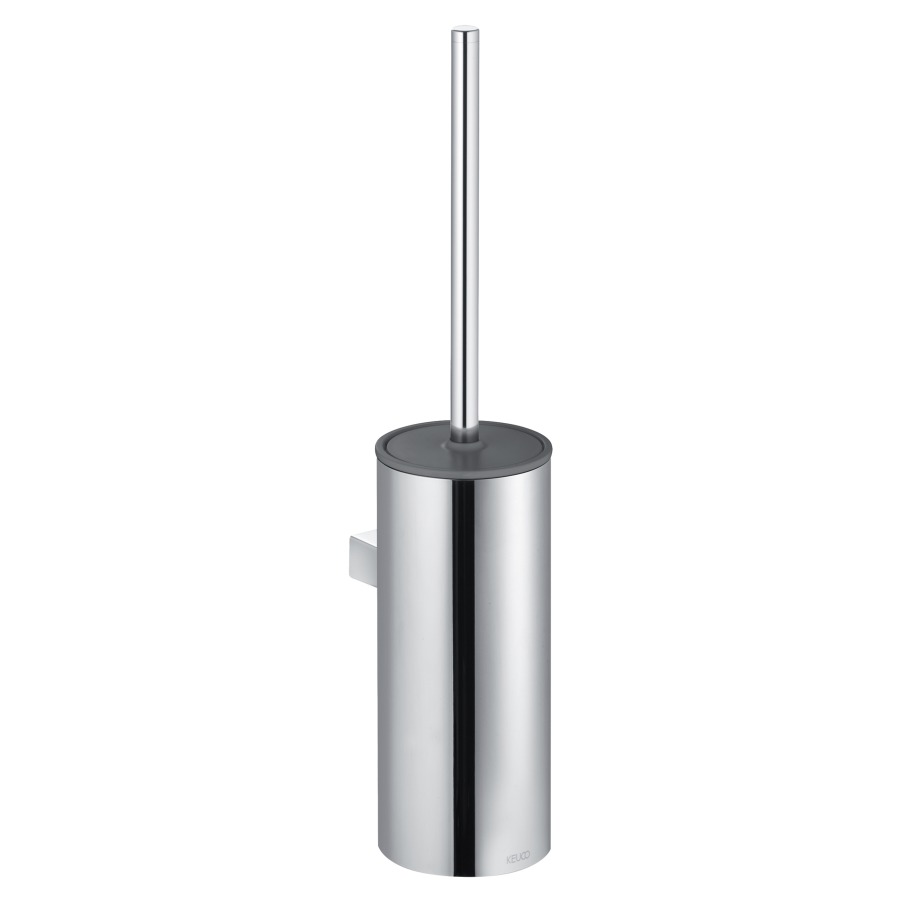 Porte-balai de WC COLLECTION
MOLL, jatte en matière
synthét opaque, couvercle
brosse seule de rechange
récipient chromé