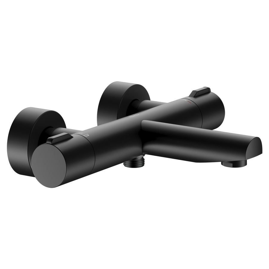 Mélangeur de bain PLAN BLUE
thermostat, S 185 mm
goulot fixe, débit 23 l/min
avec limiteur de température