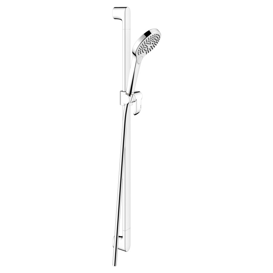 Garniture douche EDITION 400
douche à main, glissière 90 cm
tuyau de douche 160 cm