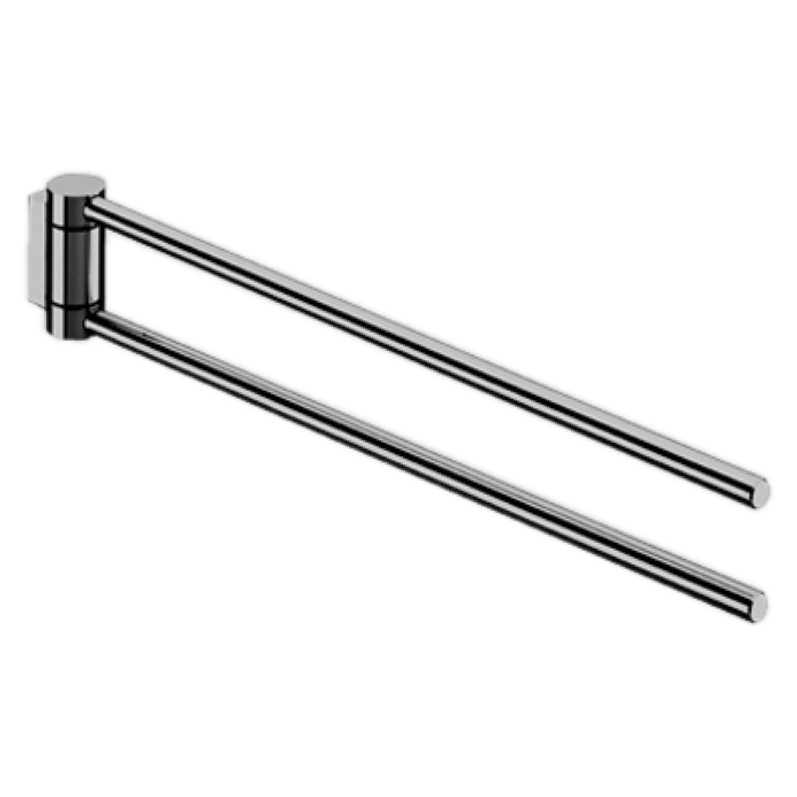 Porte-serviette PLAN
S 45,5 cm, 2 bras mobiles