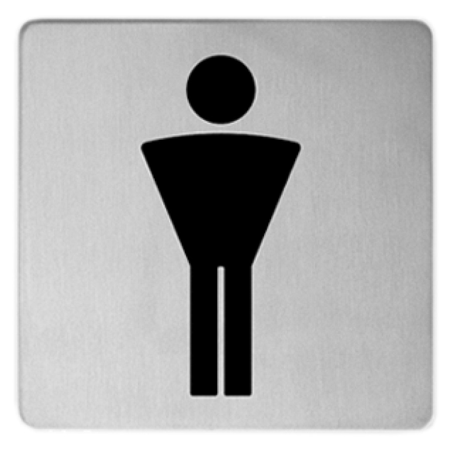 Pictogramme toilettes Plan Hommes
