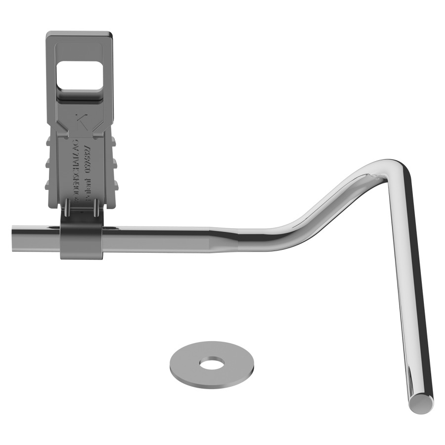 Porte-serviette LAUFEN
montage à droite, pour
lave-mains Moderna Plus 45/
Moderna 48/Arolla/Bellino