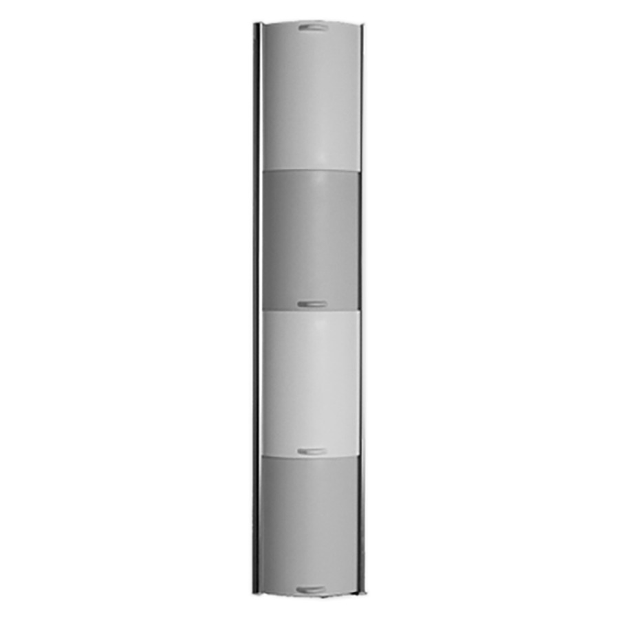 Boîtier de douche SHOWERBOX
H 113 cm, tablettes réglables
4 éléments coulissantes
matériel de fixation
montage mural ou d'angle