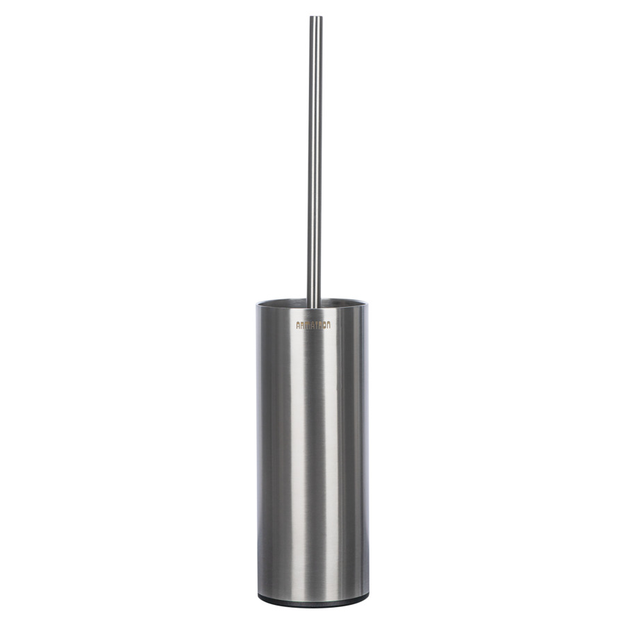 Porte-balai de WC ARMATRON
acier inoxydable, montage
antivol, brosse nylon avec
manche en matière synthétique
blanche