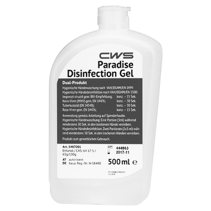 Gel désinfectante CWS Paradise