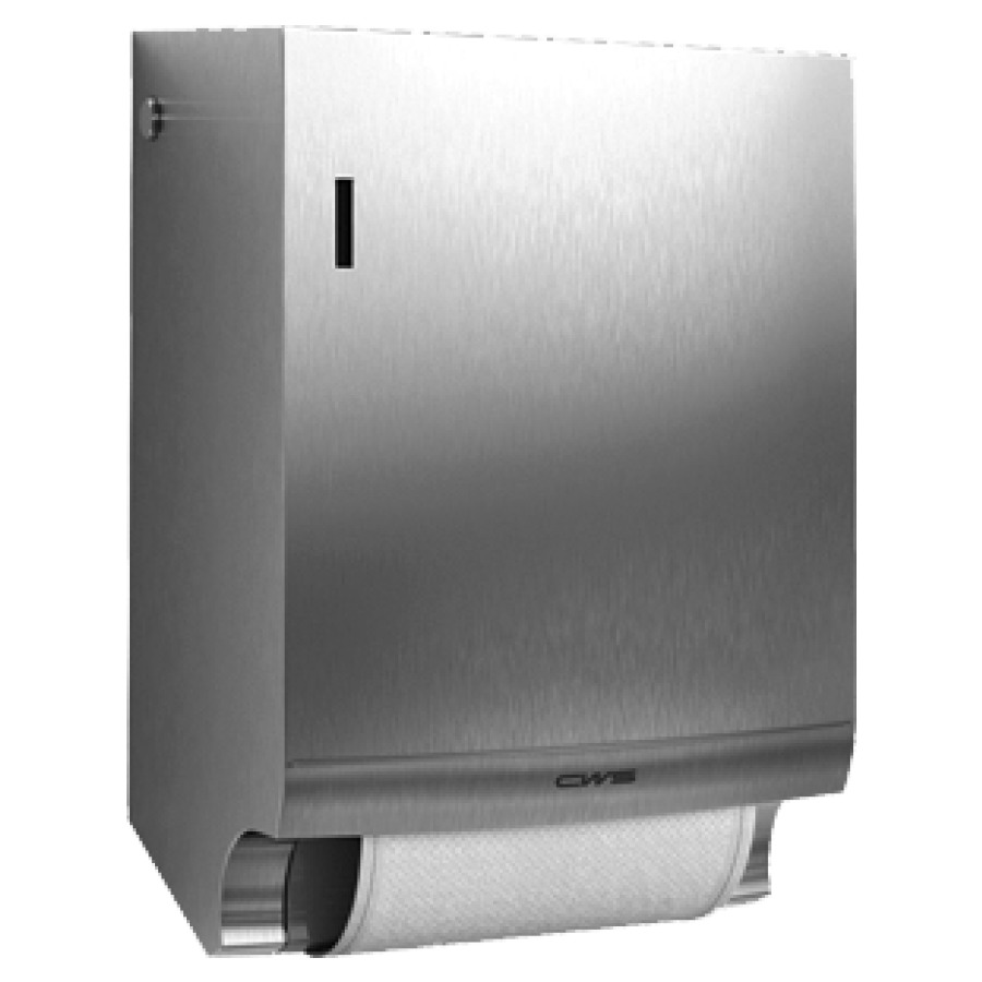Distr. essuie-mains étoffe CWS St. Steel Dry Slim