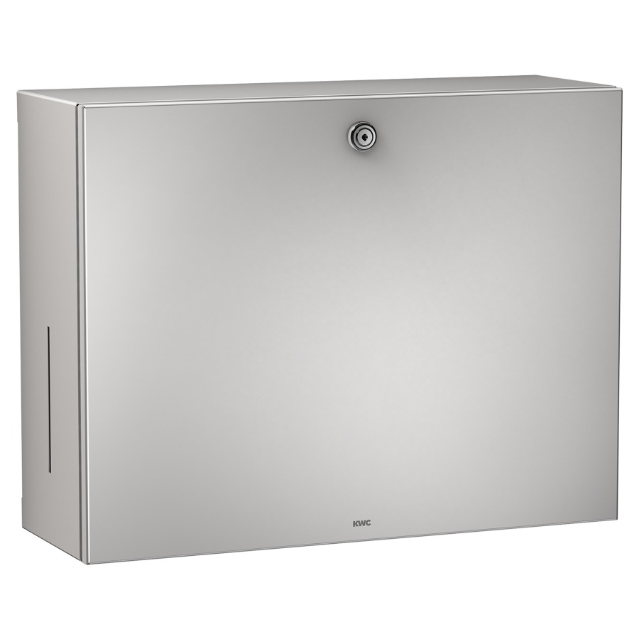Comb. distributeurs RODAN AP
RODX601 35,8 x 32,5 x 13,4 cm
acier inoxydable mat
distributeur d'essuie-mains
et distributeur de savon
pour 300-400 essui-mains
contenance 0,8 litre
fermeture à clé
matériel de fixation
