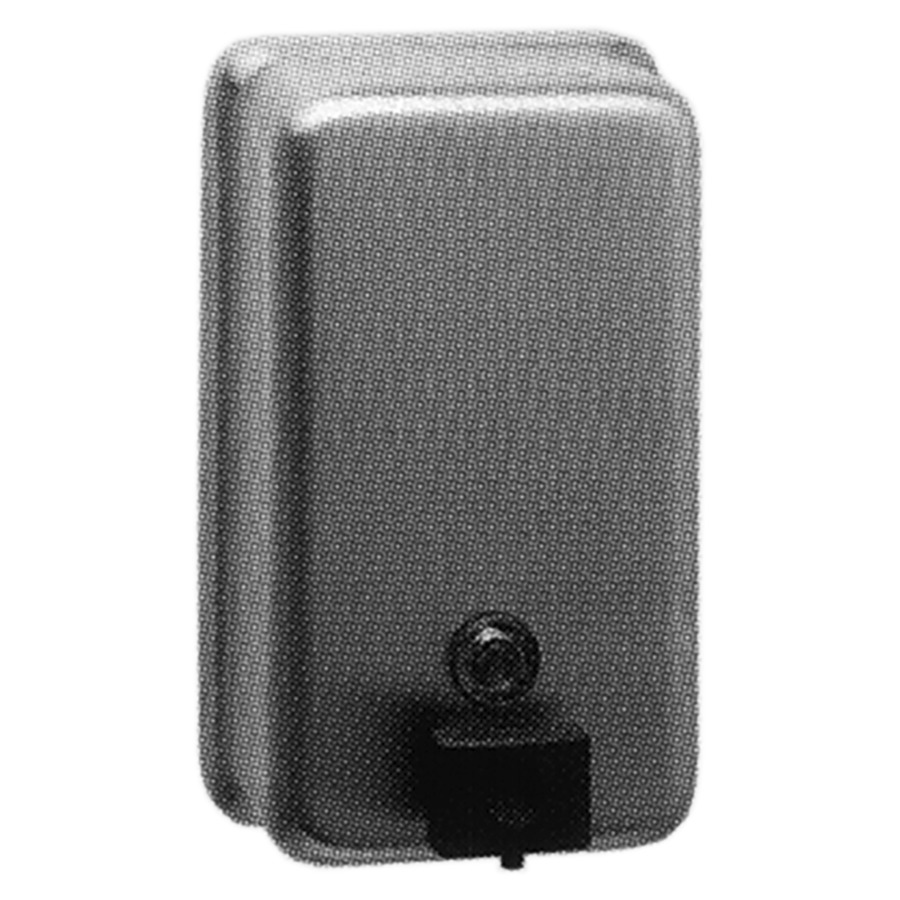 Distributeur de savon BOBRICK
AP Econom 12,1 x 20,6 x 8,9 cm
vertical, acier inoxydable
fermeture à clé
contenance 1,2 litres
