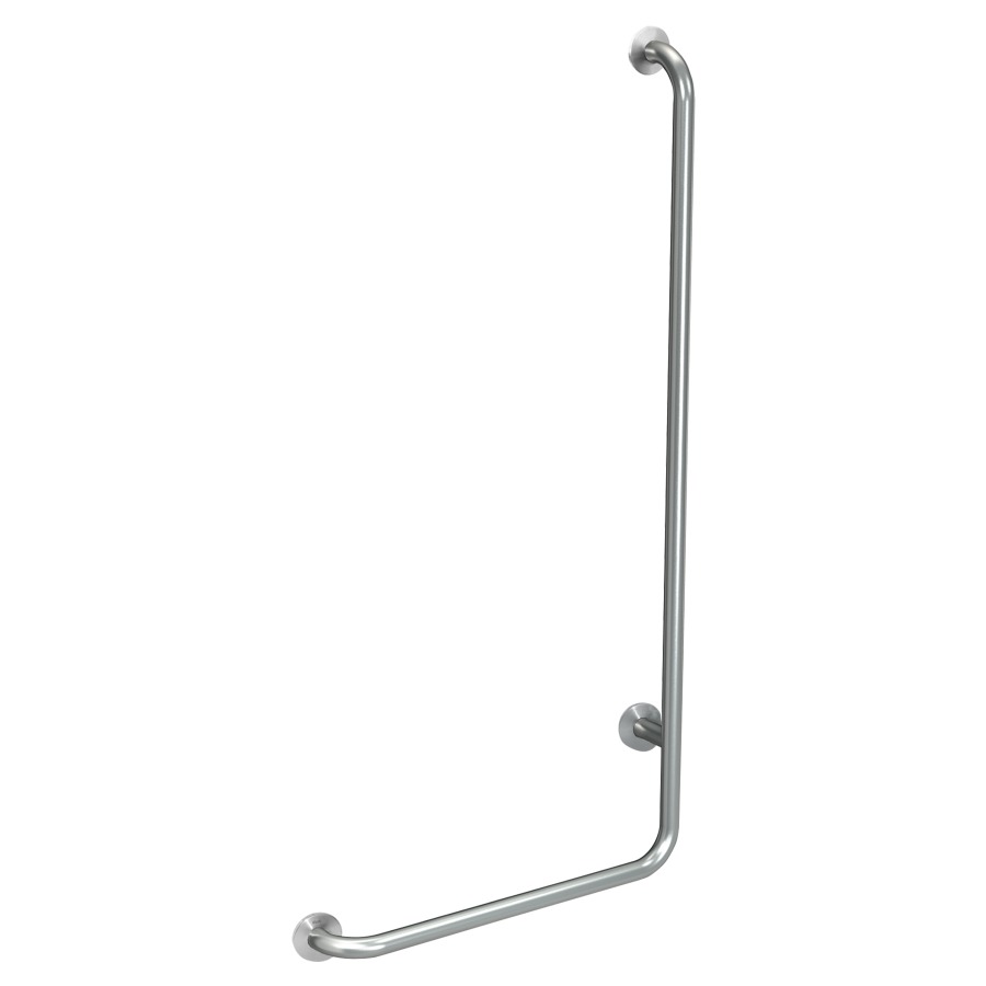 Barre d'appui coudée Contina CNTX20WL