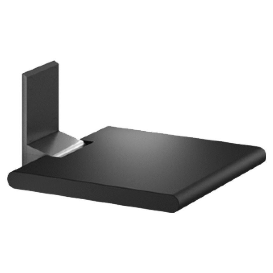 Duschklappsitz INEOLINE PLUS/
PURE, B 38 cm, A 45 cm
Aluminium, Wandmontage
Sitzpolster anthrazit, ohne
Befestigungsmaterial, mit
Wechselplatte