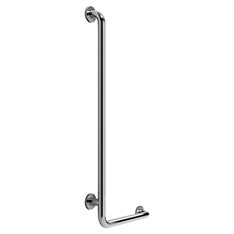 Barre d'appui coudée INEOLINE
PLUS, 40,5 x 81,5 cm, acier
inoxydable, Design Grip à
gauche, matériel de fixation
inclus