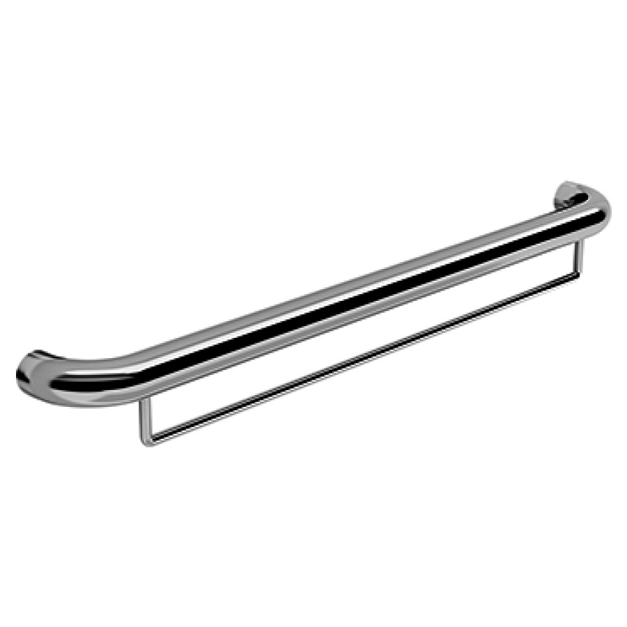 Barre d'appui INEOLINE PURE
80 cm, acier inoxydable
avec porte-serviette
matériel de fixation inclus