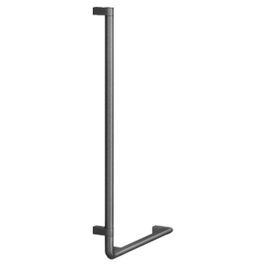Barre d'appui coudée CAVERE
50 x 95 cm, aluminium
à gauche, set de fixation
inclus