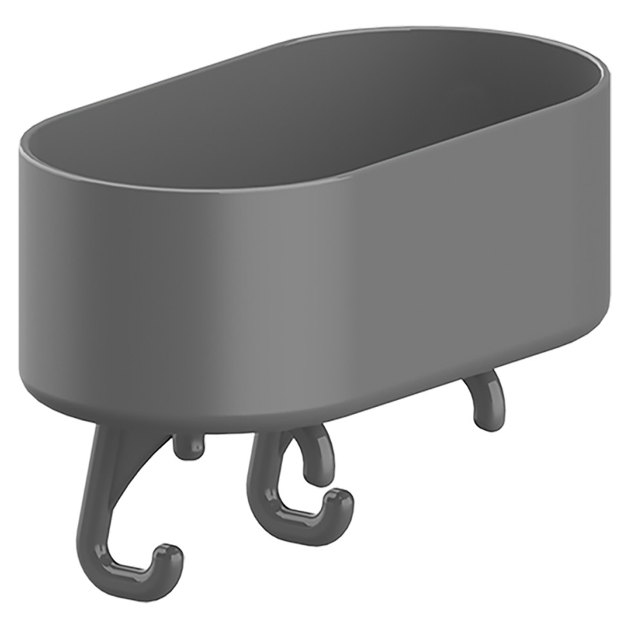 Duschablage CAVERE
21 x 7,5 x 11 cm, Nylon
zum Auflegen auf Duschhandlauf
inkl. Montageset