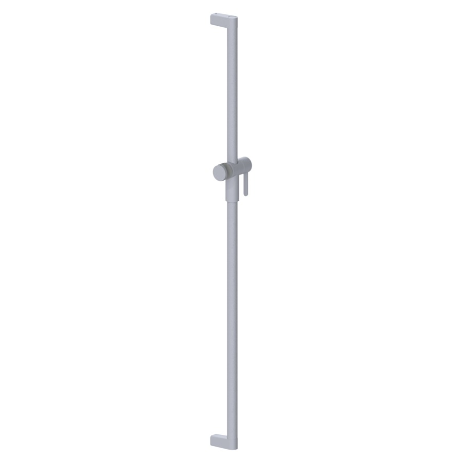 Glissière de douche CAVERE
119 cm, aluminium
support de douche, set de
fixation inclus